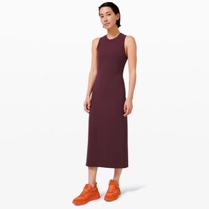 Lululemon ALL ALIGNED MIDI DRESS